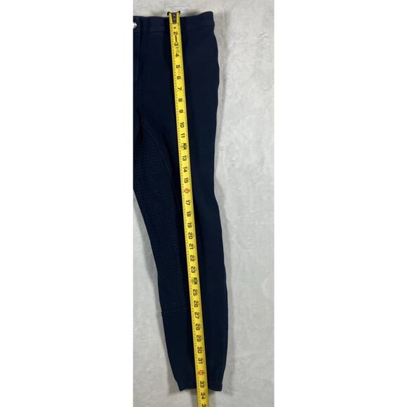 Horze Equestrian Women's Active Full Seat Breeches Peacoat Dark Blue Size 30 - Picture 14 of 16
